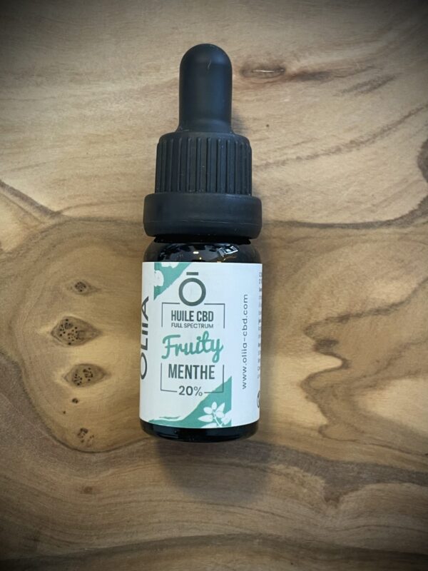 Huile Fruity Full Spectrum CBD  Menthe 20%