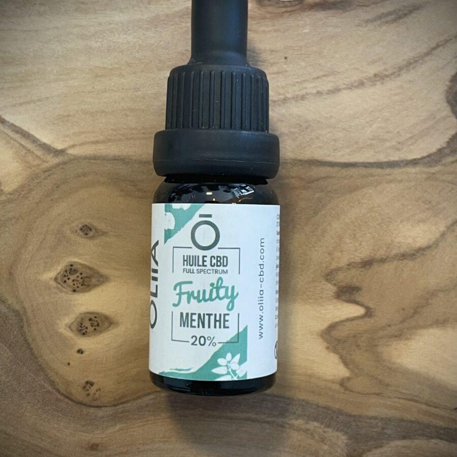 Huile Fruity Full Spectrum CBD  Menthe 20%
