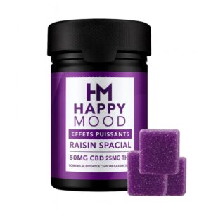 Gummies violet 25 mg Happy mood