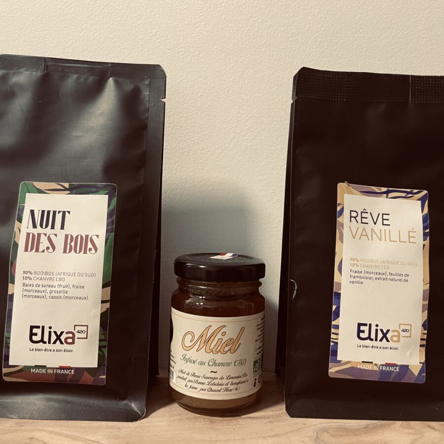 PACK CADEAUX NOËL TISANES CBD