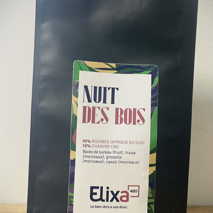 Infusion CBD Bio Nuit des Bois (50 g) – Douceur Fruitée et Repos Naturel