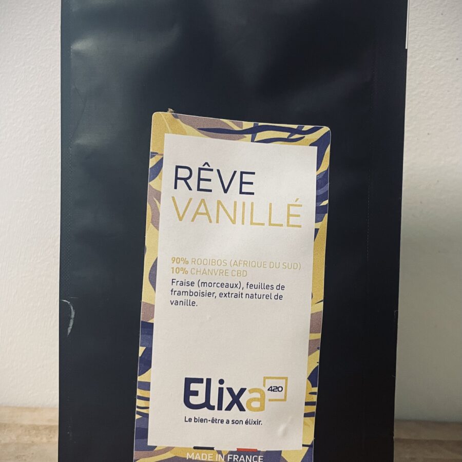 Infusion CBD Bio Rêve Vanillé (50 g) – Douceur et Sérénité Gourmande